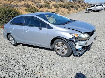 Czwarte zdjęcie samochodu z boku: 2013 HONDA CIVIC LX VIN:19XFB2F54DE095386 - miniatura