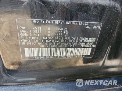 Zdjęcie 12 z 12 samochodu: 2016 SUBARU LEGACY 2.5I LIMITED VIN:4S3BNBJ68G3059511 - miniatura