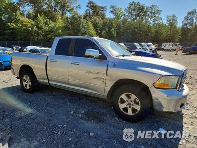 Czwarte zdjęcie samochodu z boku: 2012 DODGE RAM 1500 SLT VIN:1C6RD7GP7CS233848 - miniatura