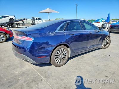 Trzecie zdjęcie samochodu z tyłu: 2017 LINCOLN MKZ PREMIERE VIN:3LN6L5A93HR665784 - miniatura