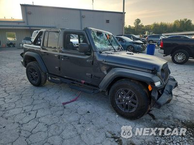 Czwarte zdjęcie samochodu z boku: 2024 JEEP WRANGLER SPORT VIN:1C4PJXDG5RW363075 - miniatura