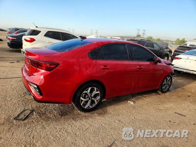 Trzecie zdjęcie samochodu z tyłu: 2021 KIA FORTE LXS VIN:3KPF24AD0ME289049 - miniatura
