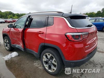 Drugie zdjęcie samochodu z przodu: 2018 JEEP COMPASS LIMITED VIN:3C4NJDCB2JT396153 - miniatura