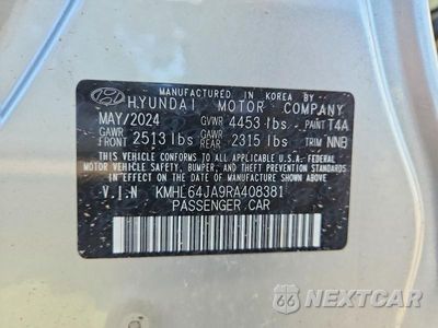 Zdjęcie 12 z 12 samochodu: 2024 HYUNDAI SONATA SEL VIN:KMHL64JA9RA408381 - miniatura