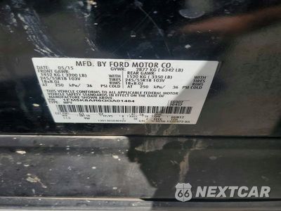 Zdjęcie 13 z 13 samochodu: 2016 FORD EXPLORER POLICE INTERCEPTOR VIN:1FM5K8AR6GGA01484 - miniatura