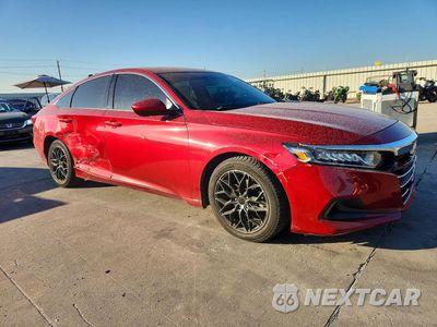 Czwarte zdjęcie samochodu z boku: 2021 HONDA ACCORD LX VIN:1HGCV1F13MA065236 - miniatura