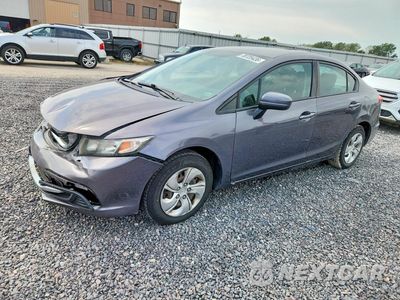 2014 HONDA CIVIC LX 19XFB2F5XEE036831 - główne zdjęcie licytacji z USA - miniatura