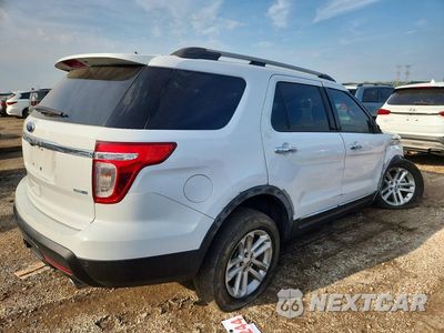 Trzecie zdjęcie samochodu z tyłu: 2013 FORD EXPLORER XLT VIN:1FM5K8D87DGA60171 - miniatura