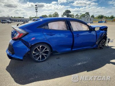 Trzecie zdjęcie samochodu z tyłu: 2017 HONDA CIVIC SPORT VIN:SHHFK7H40HU425895 - miniatura