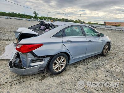 Trzecie zdjęcie samochodu z tyłu: 2013 HYUNDAI SONATA GLS VIN:5NPEB4AC7DH790051 - miniatura
