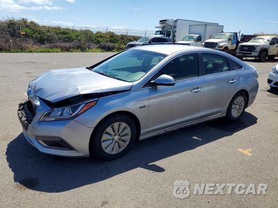 2016 HYUNDAI SONATA HYBRID SE KMHE24L17GA022847 - główne zdjęcie licytacji z USA - miniatura