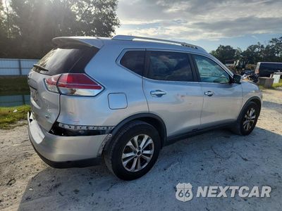 Trzecie zdjęcie samochodu z tyłu: 2016 NISSAN ROGUE SV VIN:KNMAT2MT0GP736126 - miniatura