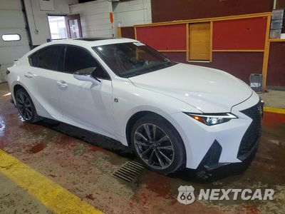 Czwarte zdjęcie samochodu z boku: 2022 LEXUS IS 350 F SPORT VIN:JTHGZ1E25N5026624 - miniatura