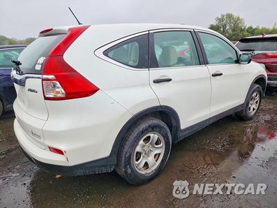 Trzecie zdjęcie samochodu z tyłu: 2016 HONDA CR-V LX VIN:5J6RM4H38GL044915 - miniatura
