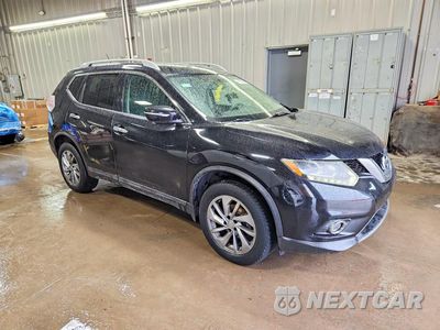 Czwarte zdjęcie samochodu z boku: 2015 NISSAN ROGUE SL VIN:5N1AT2MV4FC808674 - miniatura