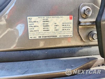 Zdjęcie 13 z 13 samochodu: 2015 TESLA MODEL S 85D VIN:5YJSA1H22FF090084 - miniatura