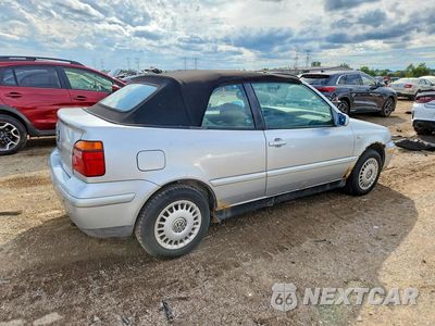 Trzecie zdjęcie samochodu z tyłu: 2002 VOLKSWAGEN CABRIO GLS VIN:3VWCC21V12M814133 - miniatura