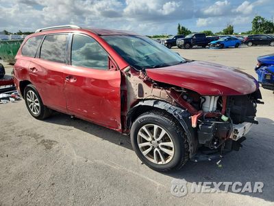 Czwarte zdjęcie samochodu z boku: 2016 NISSAN PATHFINDER S VIN:5N1AR2MM3GC620784 - miniatura