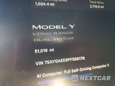 Zdjęcie 9 z 13 samochodu: 2023 TESLA MODEL Y VIN:7SAYGAEE9PF588178 - miniatura