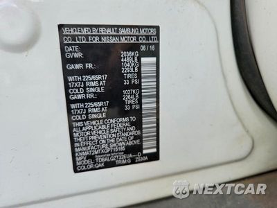 Zdjęcie 13 z 13 samochodu: 2016 NISSAN ROGUE SV VIN:KNMAT2MTXGP715185 - miniatura