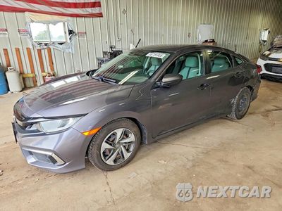 2019 HONDA CIVIC LX 19XFC2F61KE027386 - główne zdjęcie licytacji z USA - miniatura