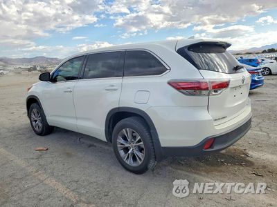 Drugie zdjęcie samochodu z przodu: 2015 TOYOTA HIGHLANDER LE PLUS VIN:5TDBKRFH8FS191712 - miniatura