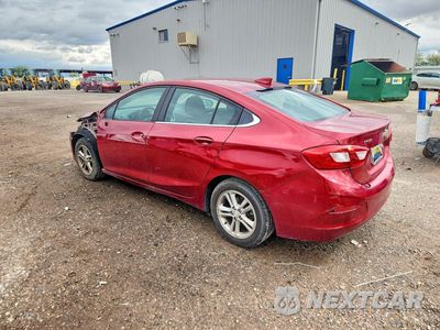 Drugie zdjęcie samochodu z przodu: 2017 CHEVROLET CRUZE LT VIN:1G1BE5SM6H7121179 - miniatura