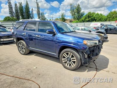 Czwarte zdjęcie samochodu z boku: 2016 TOYOTA 4RUNNER LIMITED VIN:JTEBU5JR4G5403995 - miniatura