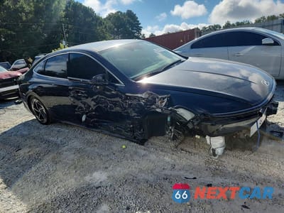 Czwarte zdjęcie samochodu z boku: 2026 HYUNDAI SONATA SEL SPORT VIN:KMHL64JA7TA532656 - miniatura