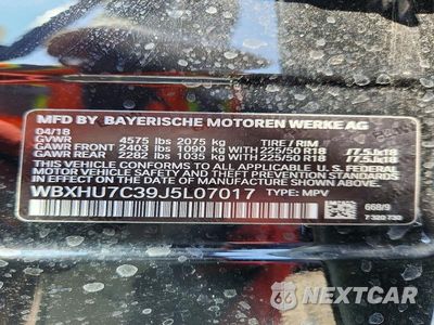 Zdjęcie 14 z 14 samochodu: 2018 BMW X1 SDRIVE28I VIN:WBXHU7C39J5L07017 - miniatura