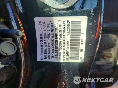 Zdjęcie 12 z 12 samochodu: 2012 HONDA CIVIC LX VIN:19XFB2F5XCE106177 - miniatura
