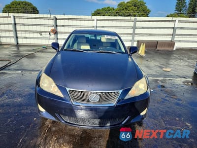 Piąte zdjęcie samochodu w środku: 2007 LEXUS IS 250 BASE VIN:JTHBK262772038250 - miniatura