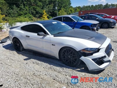 Czwarte zdjęcie samochodu z boku: 2019 FORD MUSTANG GT VIN:1FA6P8CF6K5192508 - miniatura