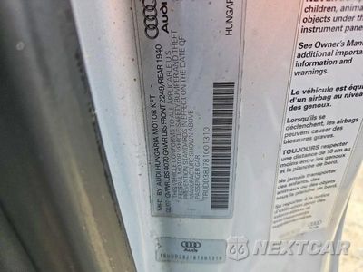 Zdjęcie 12 z 12 samochodu: 2008 AUDI TT 3.2 QUATTRO VIN:TRUDD38J781001310 - miniatura
