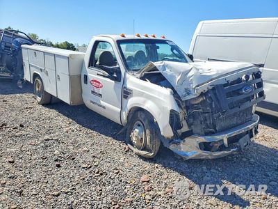 Czwarte zdjęcie samochodu z boku: 2008 FORD F350 SUPER DUTY VIN:1FDWF36R48EC45510 - miniatura