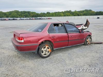 Trzecie zdjęcie samochodu z tyłu: 1992 HONDA ACCORD LX VIN:1HGCB7550NA177218 - miniatura