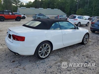 Trzecie zdjęcie samochodu z tyłu: 2013 AUDI A5 PREMIUM PLUS VIN:WAULFAFH6DN011184 - miniatura