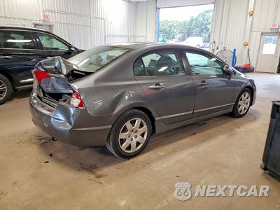 Trzecie zdjęcie samochodu z tyłu: 2010 HONDA CIVIC LX VIN:19XFA1F56AE081627 - miniatura