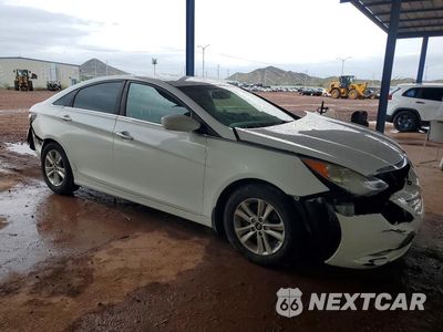 Czwarte zdjęcie samochodu z boku: 2013 HYUNDAI SONATA GLS VIN:5NPEB4AC1DH678930 - miniatura