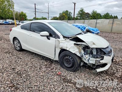 Czwarte zdjęcie samochodu z boku: 2015 HONDA CIVIC LX VIN:2HGFG3B51FH507687 - miniatura