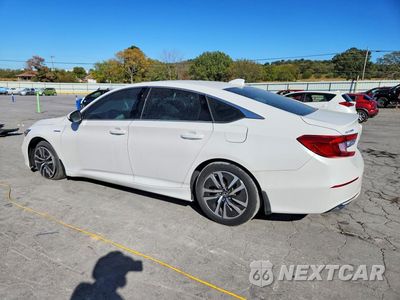 Drugie zdjęcie samochodu z przodu: 2019 HONDA ACCORD HYBRID VIN:1HGCV3F18KA015828 - miniatura