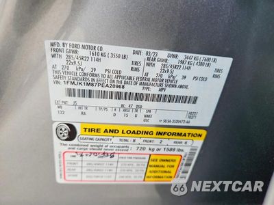 Zdjęcie 13 z 13 samochodu: 2023 FORD EXPEDITION MAX PLATINUM VIN:1FMJK1M87PEA20968 - miniatura