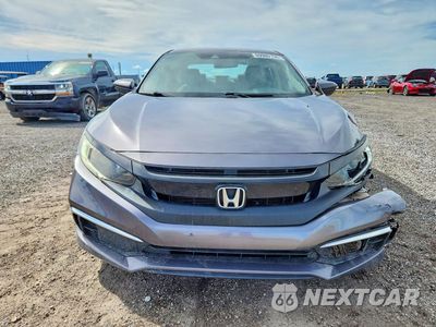 Piąte zdjęcie samochodu w środku: 2019 HONDA CIVIC LX VIN:2HGFC2F65KH580533 - miniatura