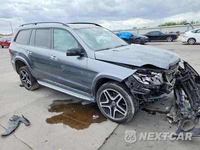 Czwarte zdjęcie samochodu z boku: 2018 MERCEDES-BENZ GLS 550 4MATIC VIN:4JGDF7DE0JB027232 - miniatura