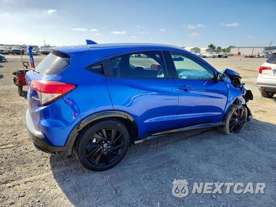 Trzecie zdjęcie samochodu z tyłu: 2021 HONDA HR-V SPORT VIN:3CZRU5H1XMM731442 - miniatura