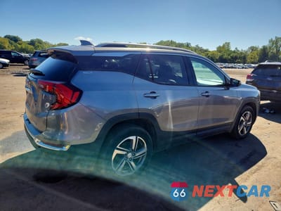 Trzecie zdjęcie samochodu z tyłu: 2018 GMC TERRAIN SLT VIN:3GKALVEV8JL213672 - miniatura