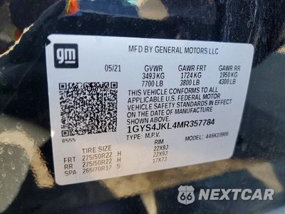 Zdjęcie 13 z 13 samochodu: 2021 CADILLAC ESCALADE ESV LUXURY VIN:1GYS4JKL4MR357784 - miniatura