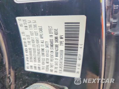 Zdjęcie 13 z 13 samochodu: 2010 HONDA CR-V EXL VIN:JHLRE4H79AC006559 - miniatura