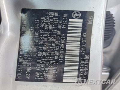 Zdjęcie 12 z 12 samochodu: 2013 TOYOTA CAMRY LE VIN:4T4BF1FK8DR309818 - miniatura