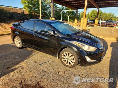 Czwarte zdjęcie samochodu z boku: 2014 HYUNDAI ELANTRA SE VIN:KMHDH4AE6EU179572 - miniatura